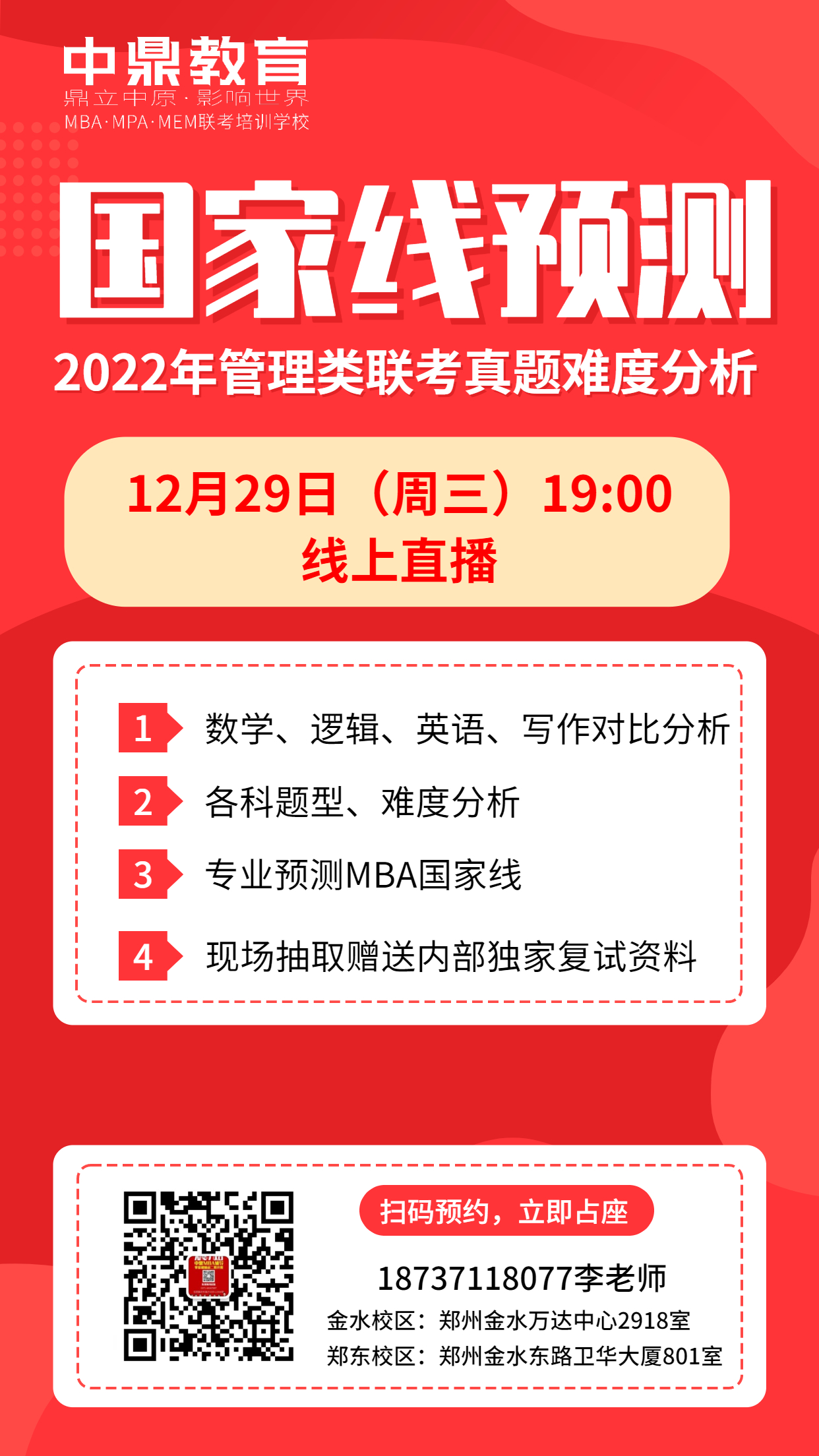 專業預測！2022年管理類聯考國家分數線(圖4)